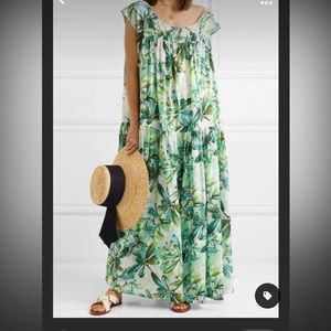 Oversized cotton maxi dress